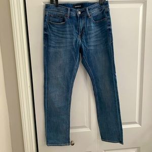 Express 32x30 slim fit jeans. Darker color